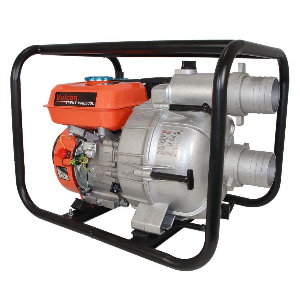 Motobomba a Gasolina 4T Autoescorvante 3" Pol 196cc 6,5hp para Lodo VMB300L Vulcan Trent – foto 1