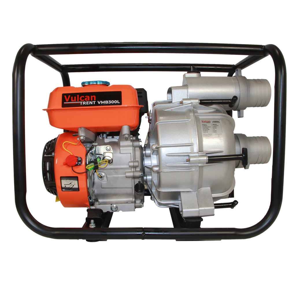 Motobomba a Gasolina 4T Autoescorvante 3" Pol 196cc 6,5hp para Lodo VMB300L Vulcan Trent – foto 3