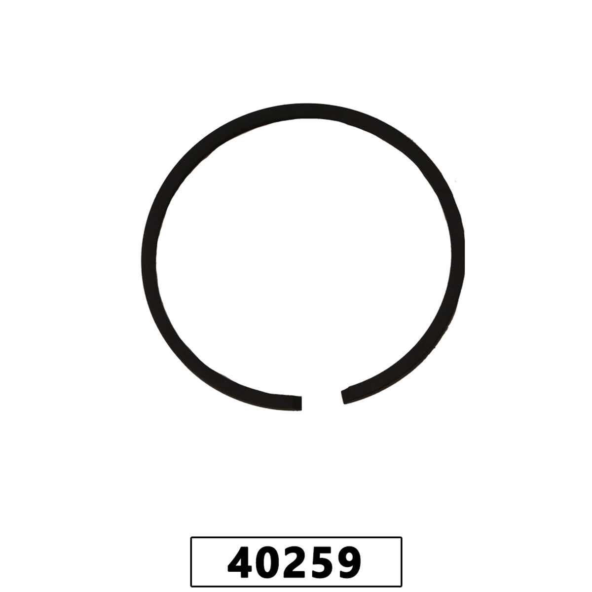 Anel do Pistão 40 x 1,50mm para Roçadeira Husqvarna 143RII – foto 1