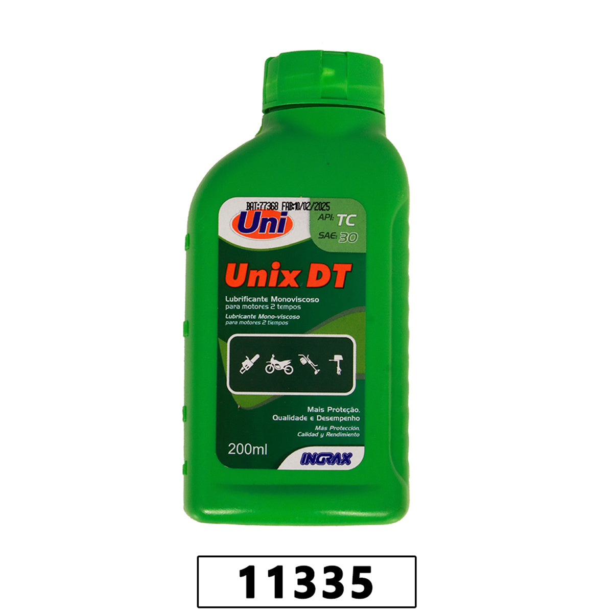 Óleo 2T 200ml Uni – foto 2