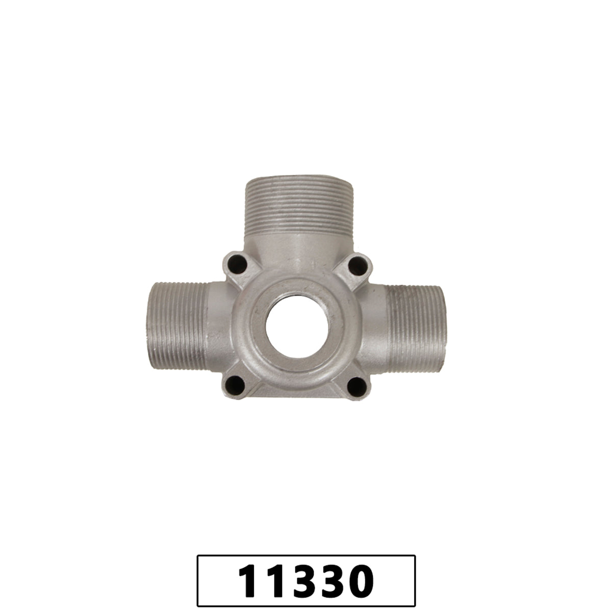 Conector Flange de Saída com Rosca Tripla para Motobomba VMB552H – foto 3