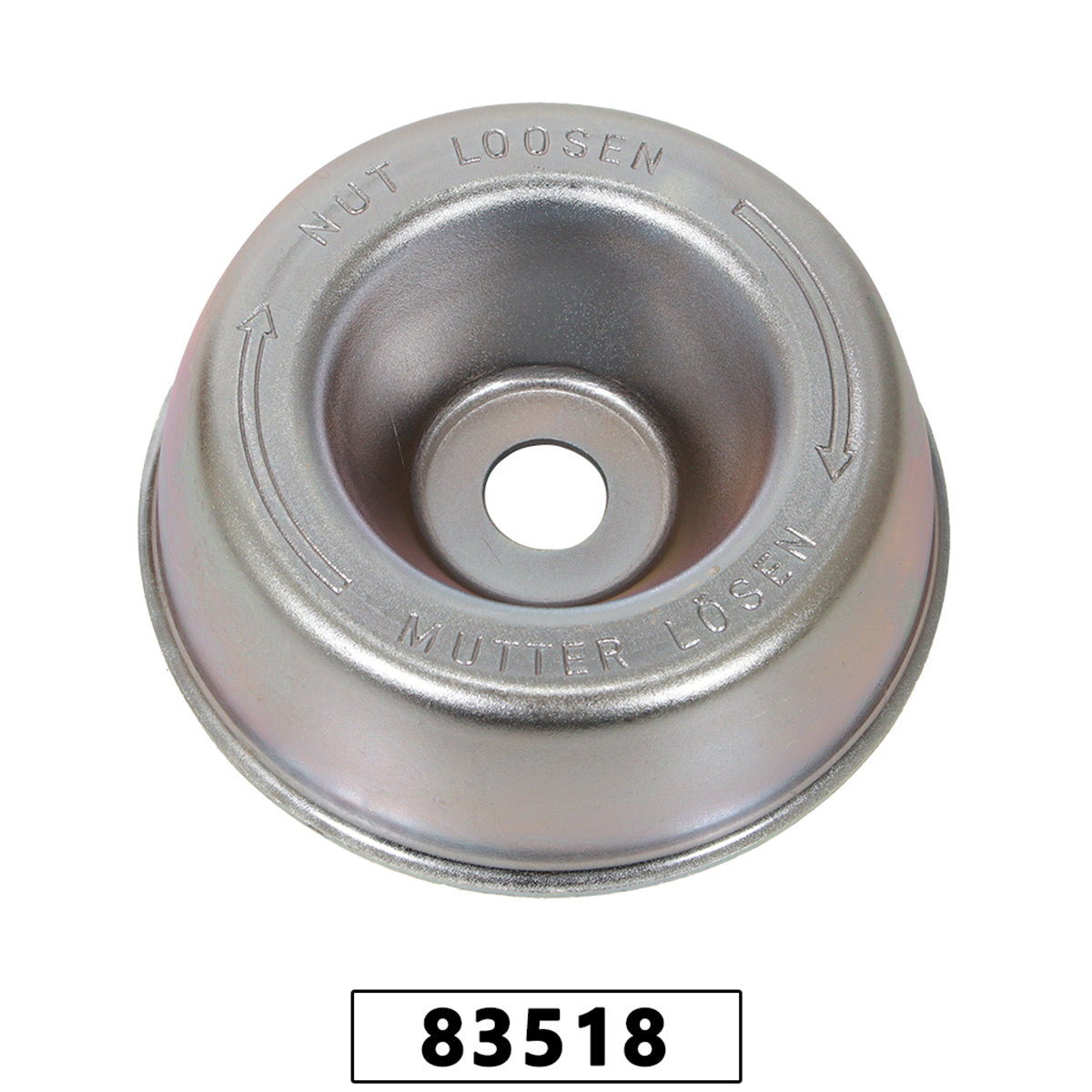 Prato Giratorio Metal 80mm Perfil Alto Furo Menor 13mm para Stihl FS85/86/108 / Importadas – foto 3