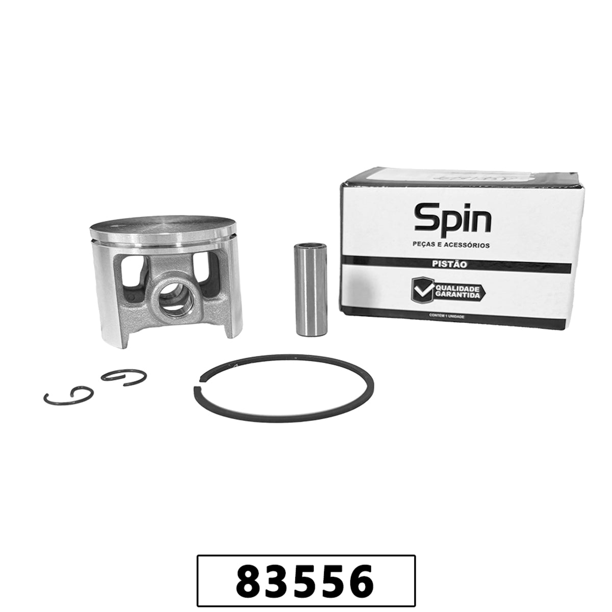 Pistão 52mm Completo para Motosserra Husqvarna 272 - Spin – foto 2