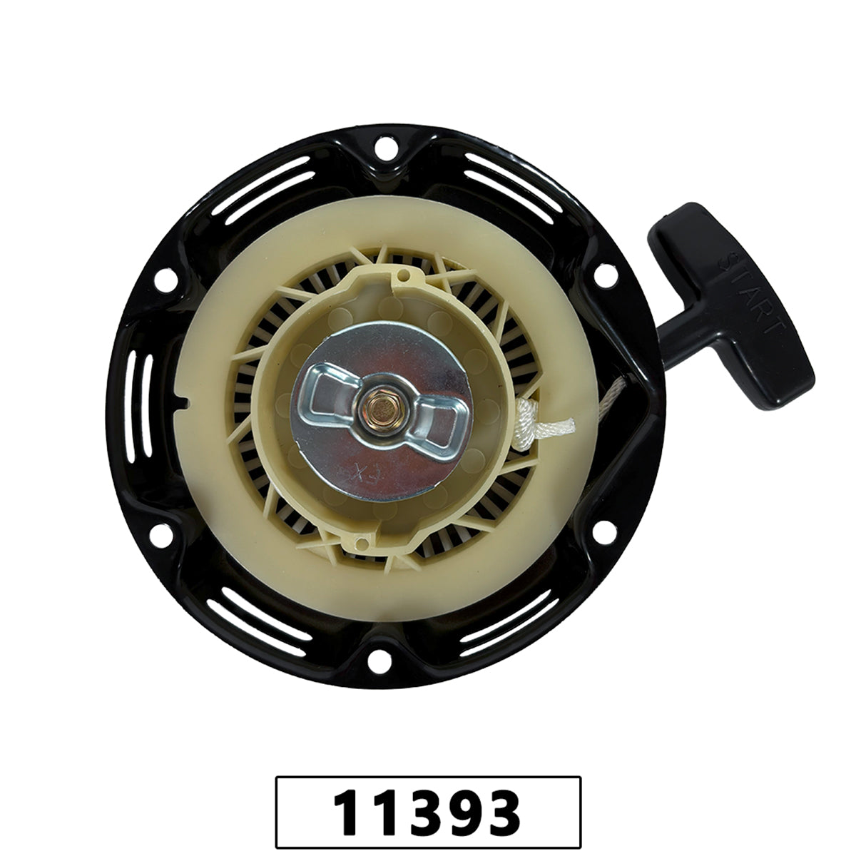 Tampa de Partida Completa para Motor Gasolina 4 Tempos 2,5hp/2,8hp - Cor Preta – foto 1