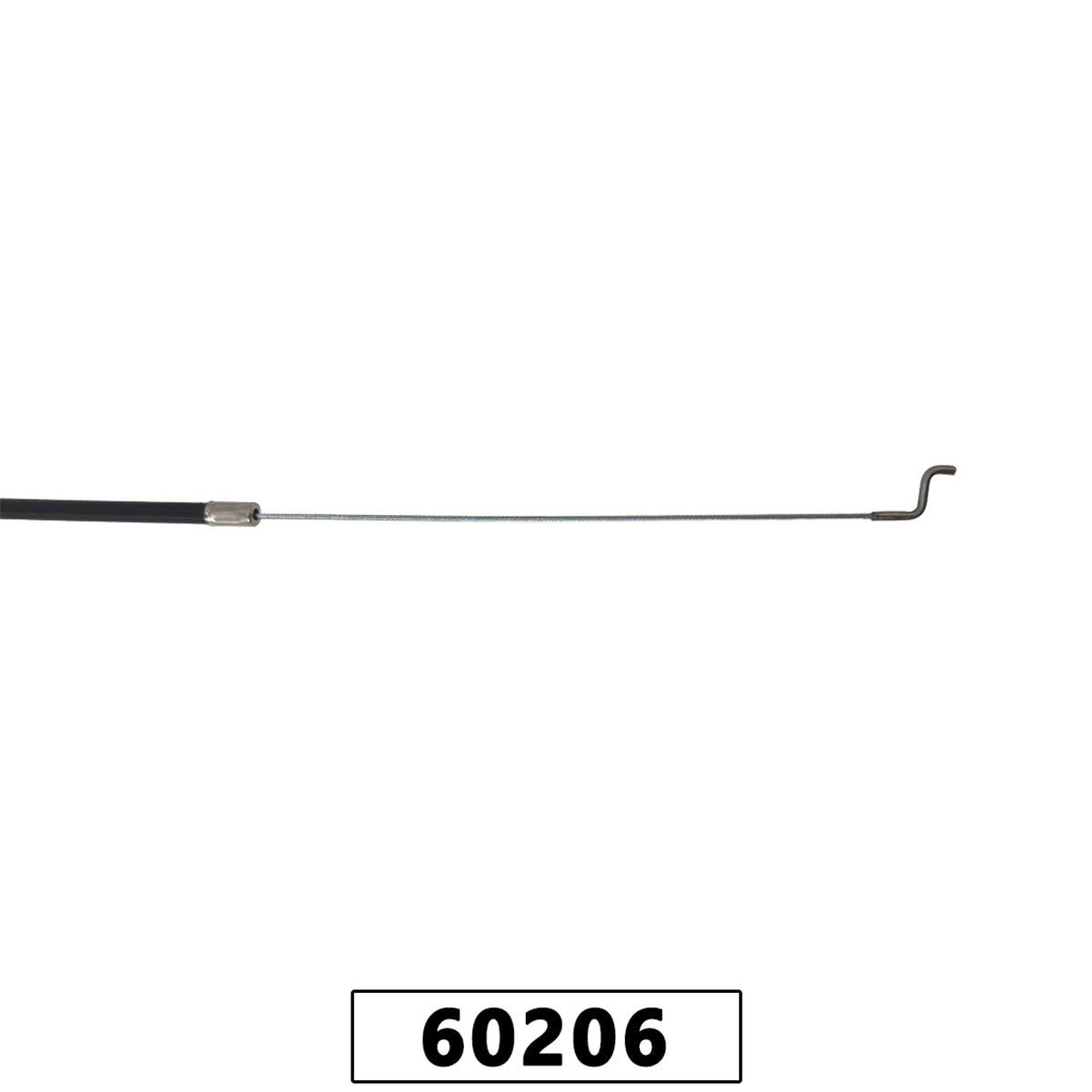Cabo do Acelerador para Roçadeira Stihl 160/220/280/290 - Ponta Tipo S 112cm Modelo Novo – foto 4