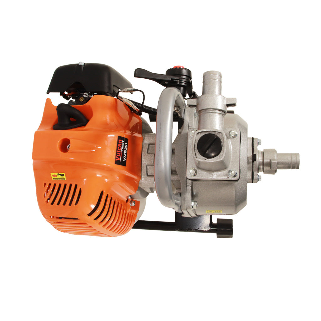 Motobomba Gasolina 2T Autoescorvante 1" Pol 52cc 2,5hp VMB251 Vulcan Trent – foto 3