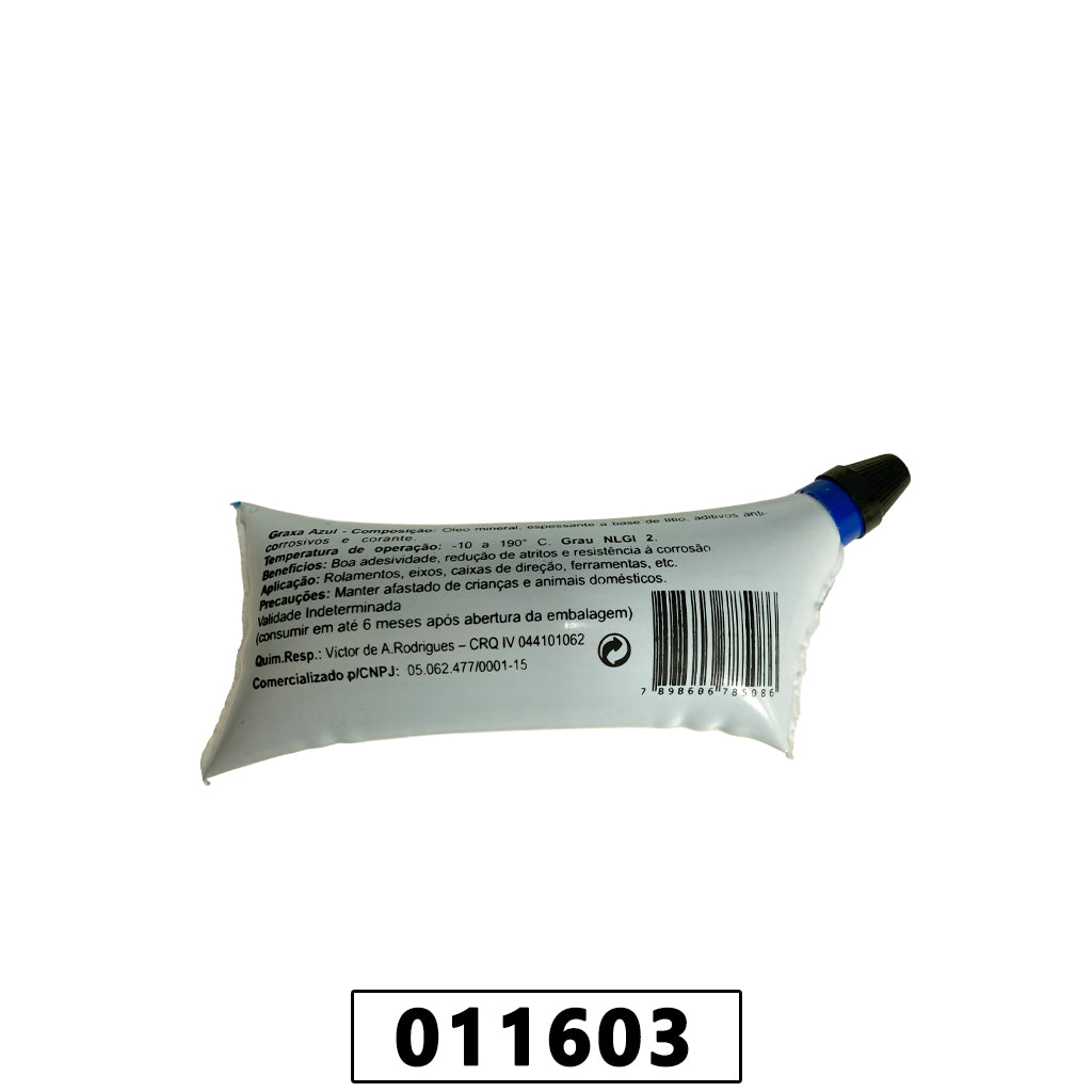 Graxa em Bisnaga Azul Litio Vulcan Trent 150GR – foto 2