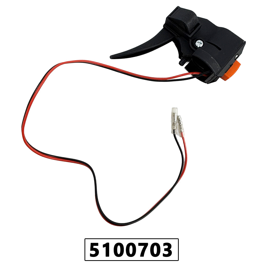 Gatilho do Acelerador para Furadeira 25cc / Furadeira VF500 - com Interruptor sem Cabo Acelerador – foto 1