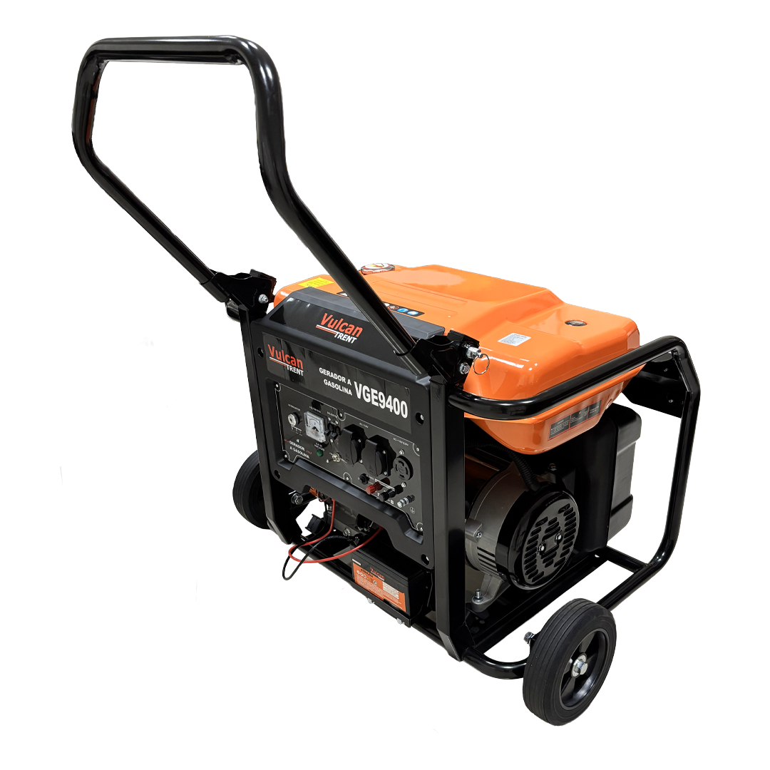 Gerador Gasolina 4T 452cc 16HP 7,5 kVA 7500W Bivolt VGE9400 Vulcan Trent – foto 1