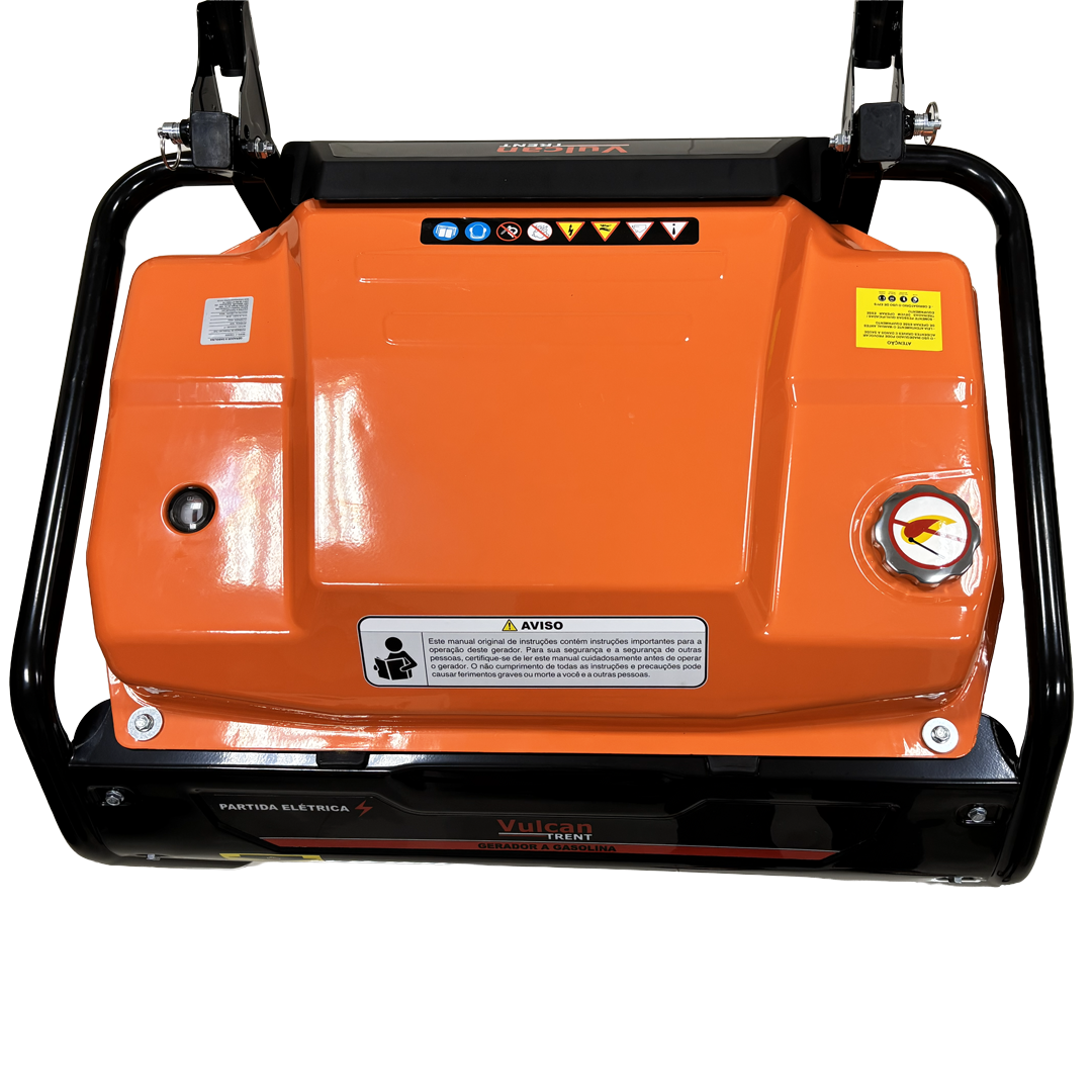 Gerador Gasolina 4T 452cc 16HP 7,5 kVA 7500W Bivolt VGE9400 Vulcan Trent – foto 4