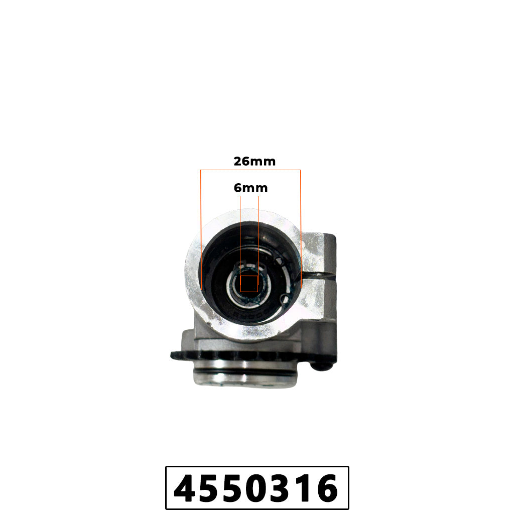 Transmissão da Ponteira Diâmetro 26mm Quadrada 6mm para Multifuncional – foto 1