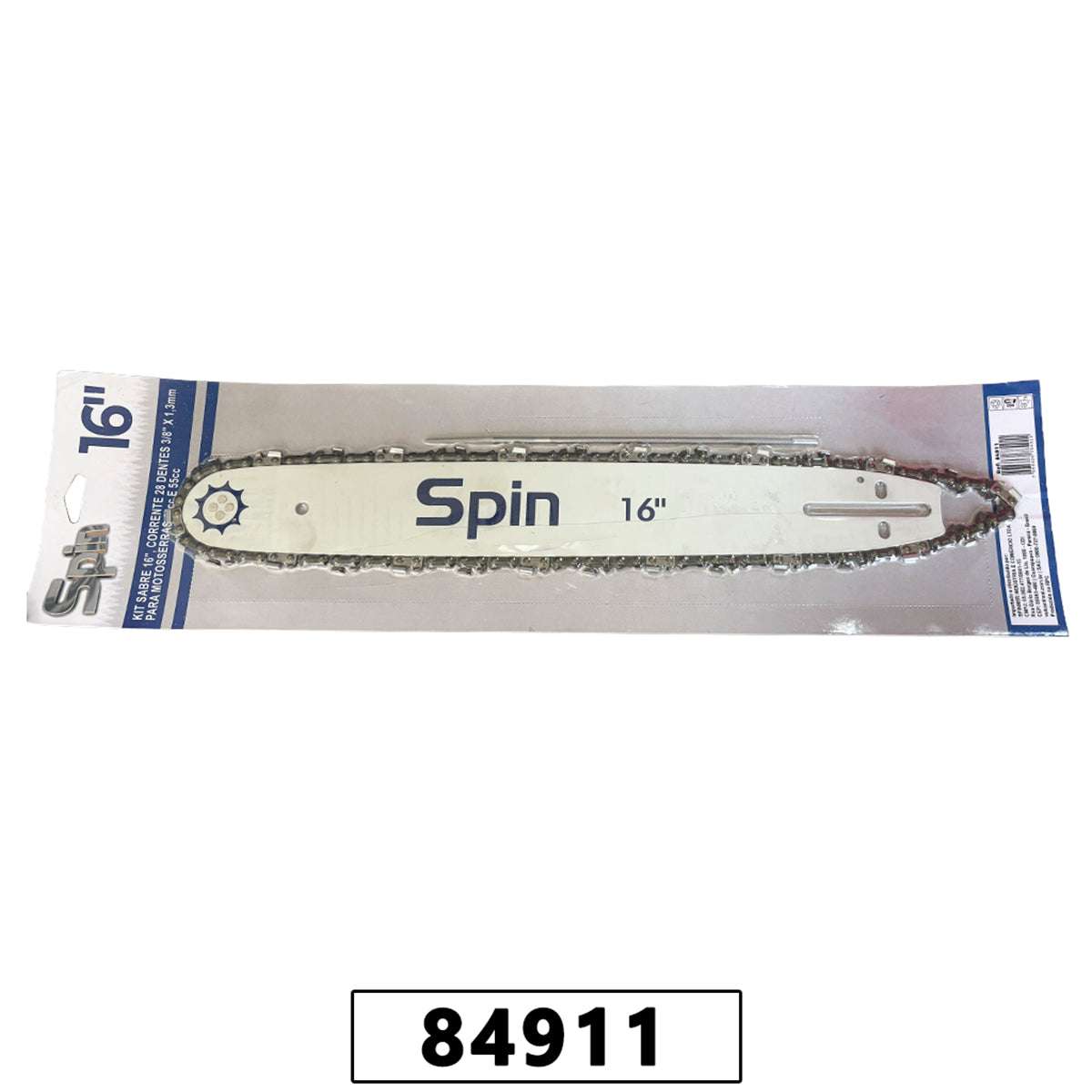 Kit Sabre 16" Corrente 28D 3/8" x 1,3mm (0.050") para Motosserra Husqvarna 236/240 - com Lima – foto 1