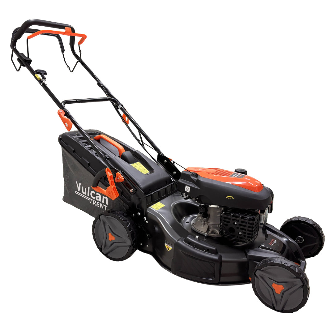 Cortador de Grama 4T 200cc 6,50hp Larg.corte 56cm C / coletor e Saída Lateral C / tração VCG200T Vulcan – foto 3