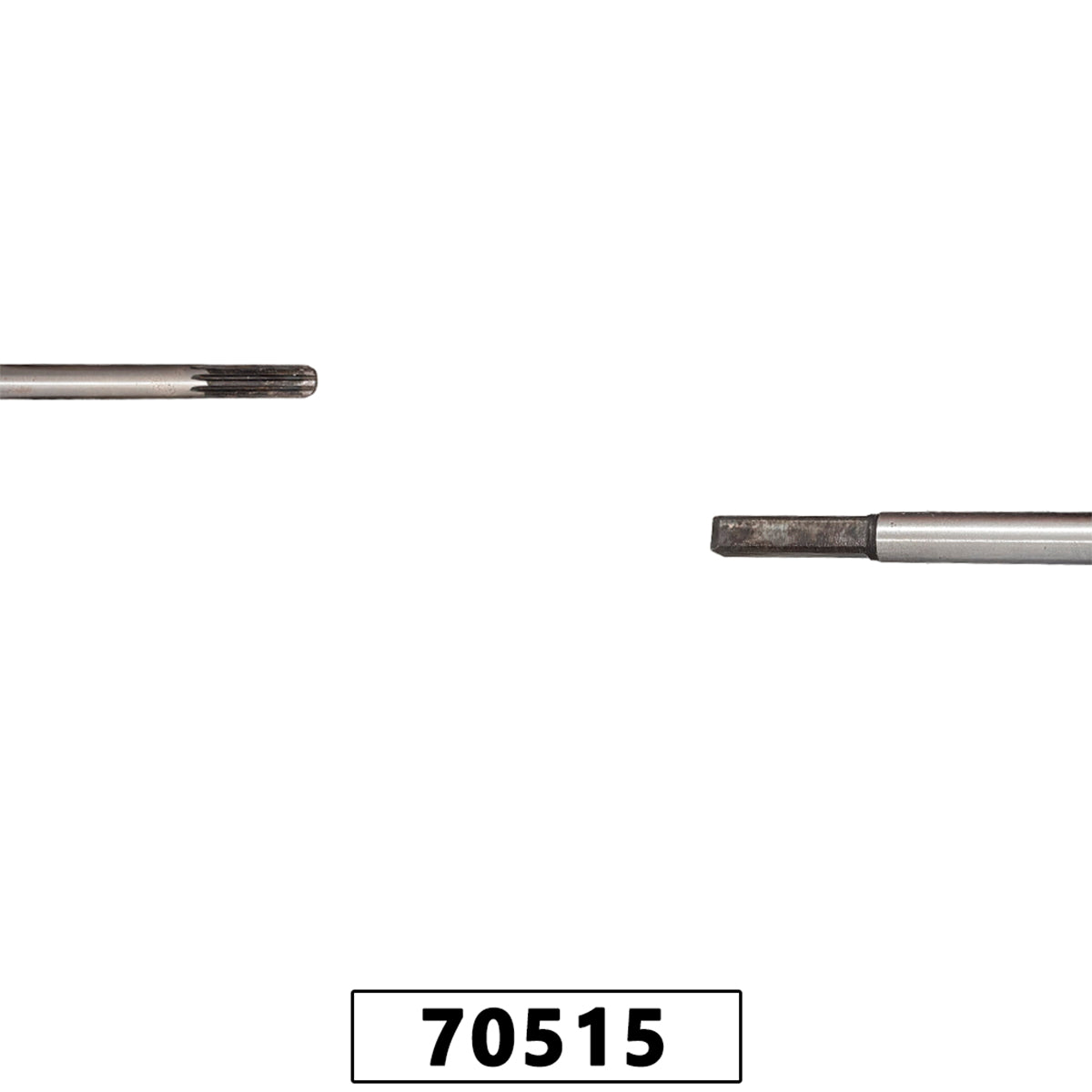 Eixo Carda 153cm x 6mm x Ponta Quadrada para Roçadeira Stihl FS85 – foto 2