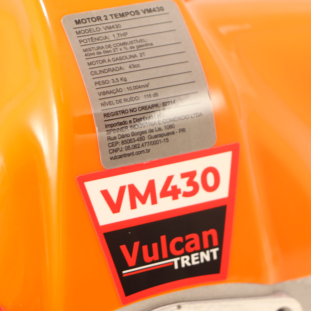 Motor Gasolina 2T 43cc 1,7hp VM430 Vulcan Trent – foto 4