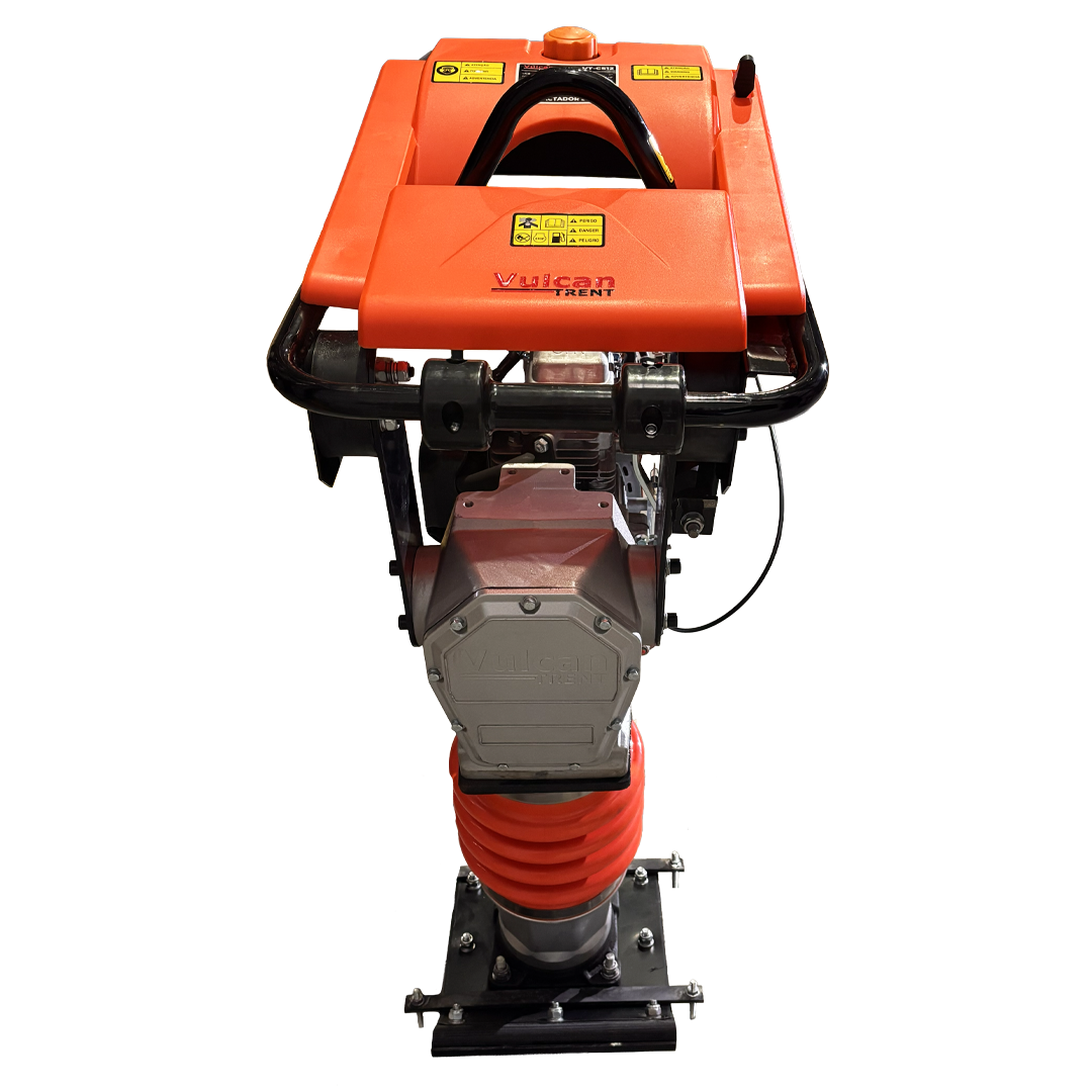 Compactador de Solo Gasolina 4 Tempos 4HP 146cc Impacto 12 kN Tipo Sapo VT-CS12 Vulcan Trent – foto 4
