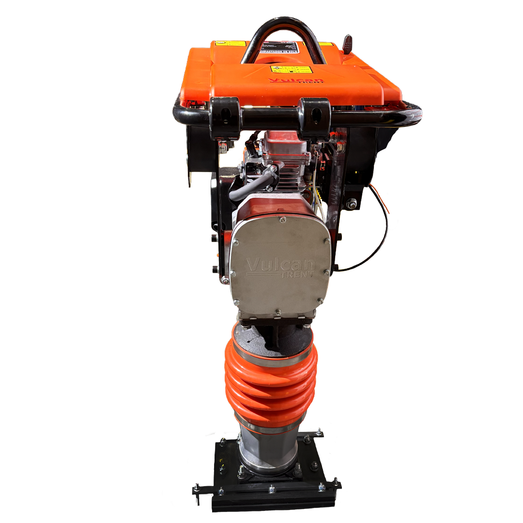 Compactador de Solo Gasolina 4 Tempos 4HP 146cc Impacto 14 kN Tipo Sapo VT-CS14 Vulcan Trent – foto 2