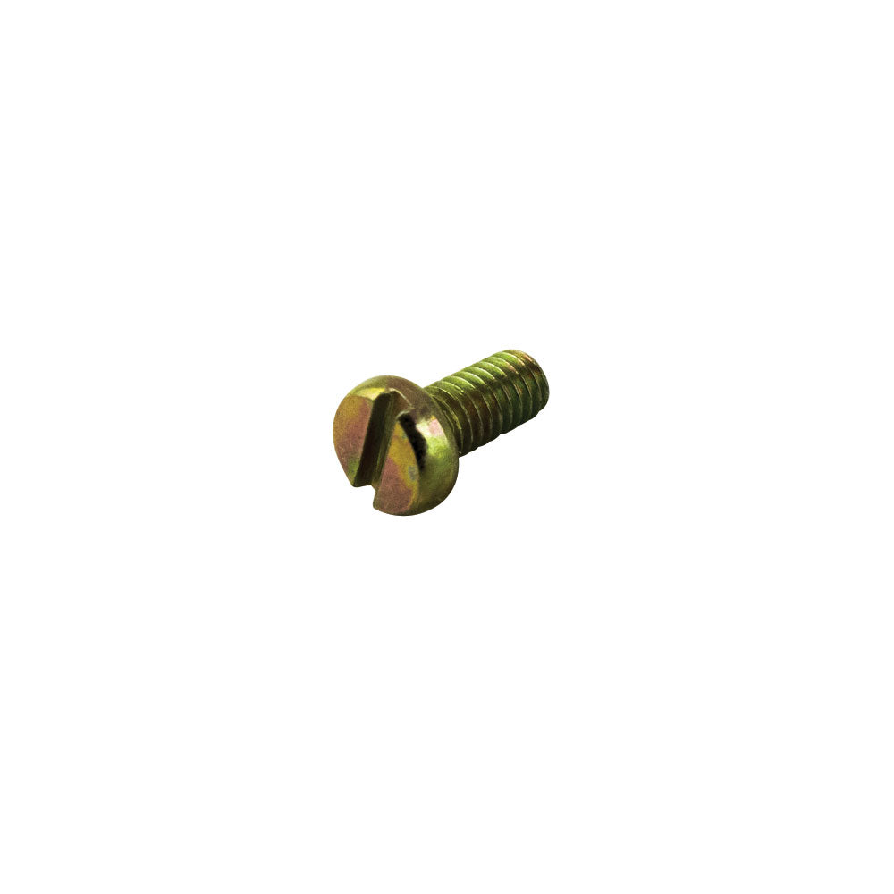 Parafuso Fenda 4 x 8mm - Dourado – foto 1