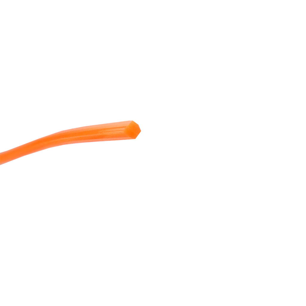 Fio de Nylon Rolo 2kg com 226 Metros - Quadrado 3,00mm - Cor Laranja - Spin Linha Premium – foto 2