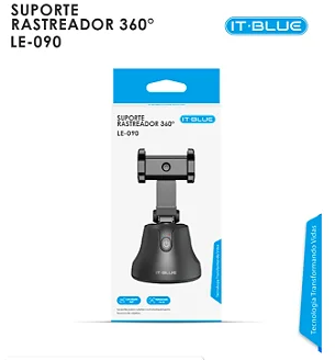 Suporte de Celular Com Rastreamento Facial e Rotação 360° IT-BLUE LE-090