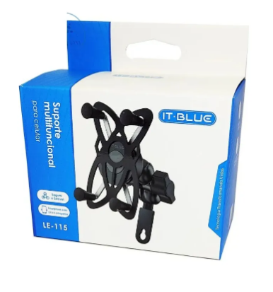 Suporte de Celular Veicular para Carro, Moto e Bicicleta IT-Blue LE-115
