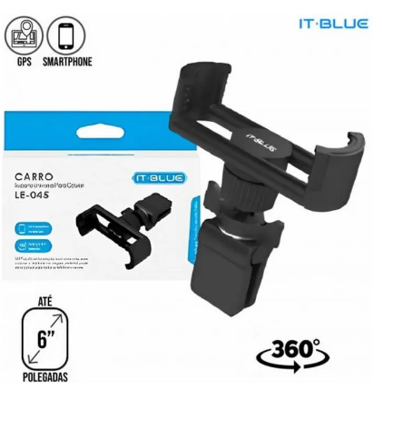 Suporte de Celular Veicular para Saída de Ar do Carro IT-Blue LE-045