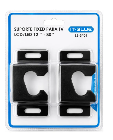 Suporte Fixo Universal para TV de 12" a 80" IT-Blue LE-3401