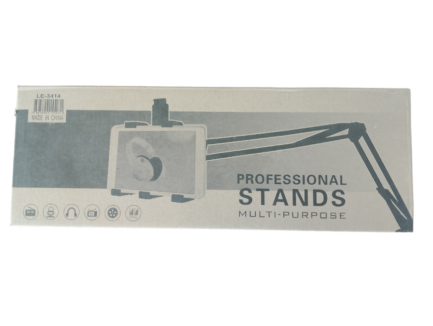 Suporte Articulado para Celular e Tablet com Suporte para Microfone e Fixador de Mesa It-Blue LE-3414