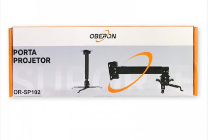 Suporte Universal para Projetor de Teto ou Parede até 15 kg Oberon OR-SP102