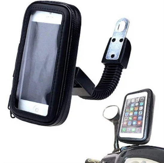 Suporte Universal para Moto à Prova d'Água com Case 6.6 Polegadas It-Blue LE-076