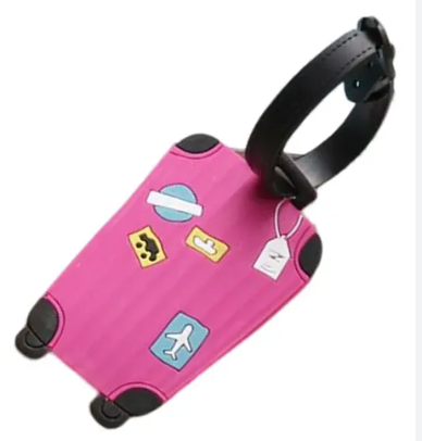 Tag Identificador de Bagagem para Malas e Mochilas Uniso TMV-006