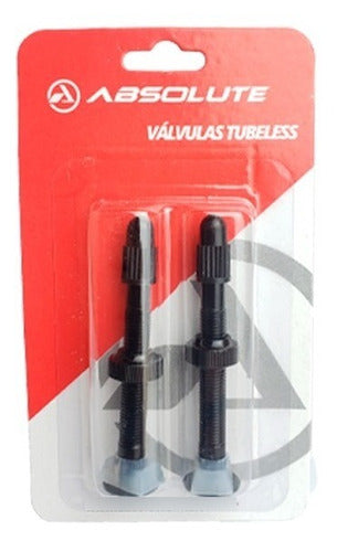 Par Válvulas Bicos Tubeless Presta Alumínio 48mm