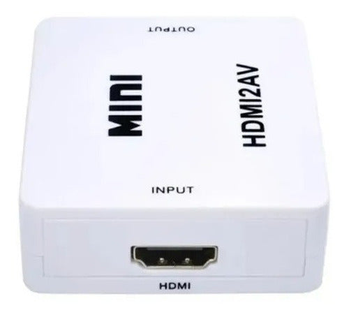 Adaptador Conversor Hdmi 2 Av Le-4113