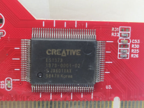 Placa De Som Pci 4 Canais 32 Bits Game Lotus Lt-p256