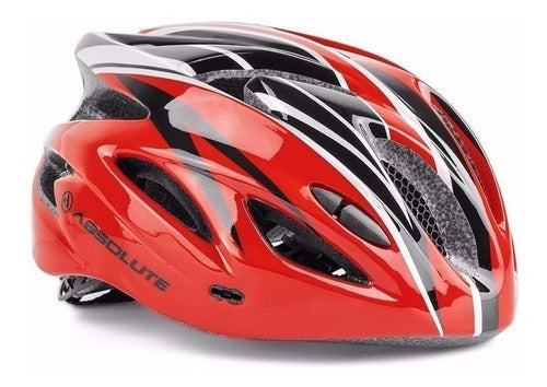 Capacete Ciclismo Absolute Nero Com Led Sinalizador M 52-57