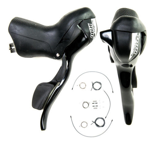 Alavanca Passador Sunrace St Shifter Brake Str81 Para 3X8V