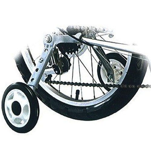 Rodinha Lateral Bicicleta Aro 16 A 24 Reforçada Emborrachada
