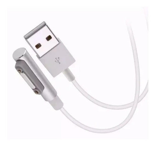 Cabo Usb Magnético Sony Xperia Z1 Mini Z2 Z3 Branco