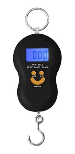 Balança Portátil Digital De Mão Bolsa Mala Até 50kg Stc-01