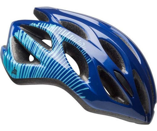 Capacete Bell Coast Feminino De Ciclismo Azul/Azul Tamanho UW