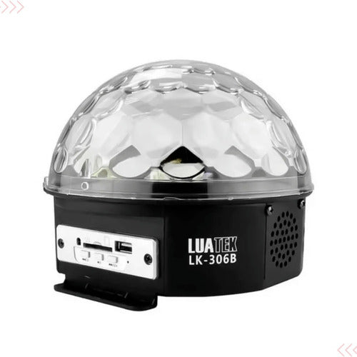 Globo Magico 6 Cores De Luz Usb Led Rgb Cristal Lk-306b