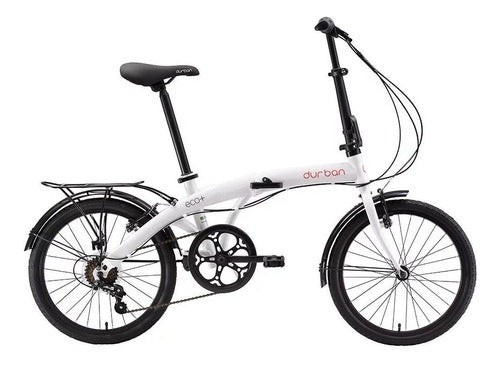 Bicicleta Dobrável Quadro De Aço 6 Velocidades Aro 20 Eco +