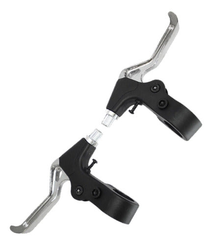 Macaneta Mtb P/v-brake Al.nat./nylon Preto