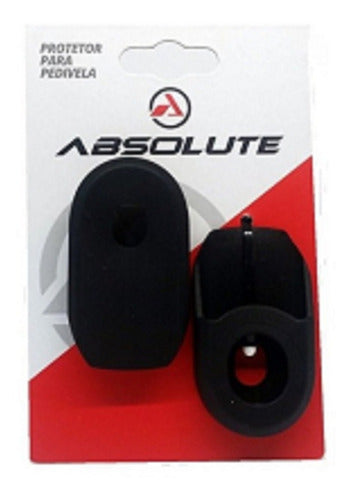 Protetor De Pedivela Absolute Silicone Para Road E Mtb Preto