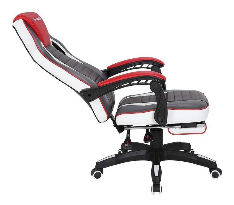 Cadeira Gamer Reclinável Base Giratória Nylon Sports