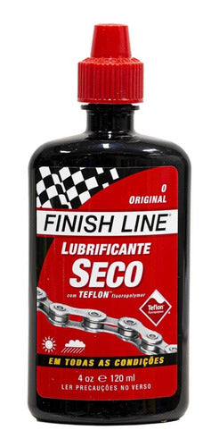 Óleo Lubrificante Finish Line Dry Teflon Seco 120ml