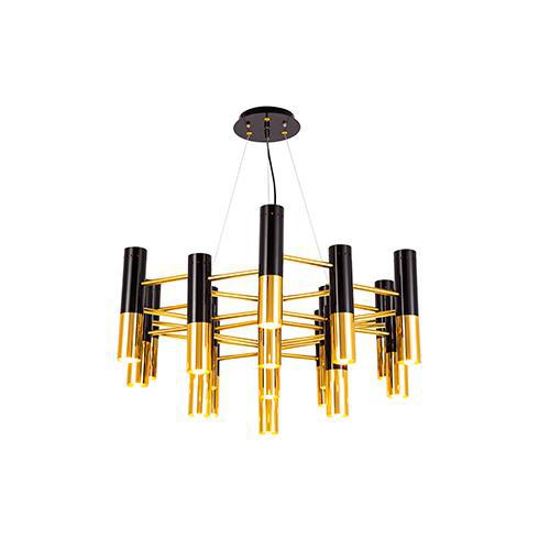Lustre Pendente Pd10501-19.000 Mercúrio Prt/Dou 19 Lâmpadas