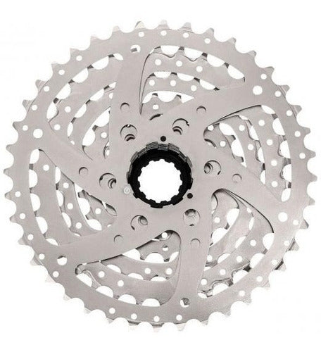 Cassete 8V Sunrace M680 11-40D Compatível Grupo Shimano Sram