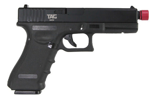 Pistola Airsoft Tag San 17 Modelo Raven Unica Semiautomatica