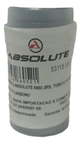 Kit Com 10 Peças Rolamento Absolute 6802-2rs, Tubo